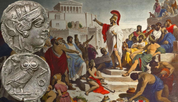 Worksheet for comparing ancient Athenian democracy with modern U.S. democracy