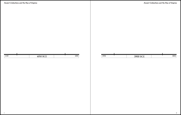 Worksheet focusing on interpreting historical timelines in BCE and CE formats BCE/CE timelines worksheet designed for sixth graders to enhance reading skills