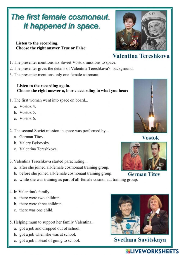Worksheet for young readers about the pioneering spacewalk by two women astronauts on the International Space Station Second graders exploring the historic first all-female spacewalk with a fun worksheet featuring Christina Koch and Jessica Meir