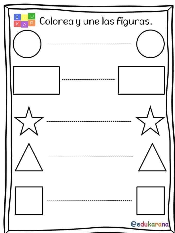 Practice Spanish shape vocabulary with this grammar and mechanics resource for kids 19 Fourth Grade Spanish worksheet teaching shape names with spelling and pronunciation