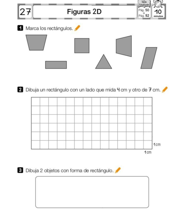 Interactive Shapes in Spanish practice sheet for young learners, image 8 Fourth grade Spanish worksheet featuring common shapes with their names and pronunciations