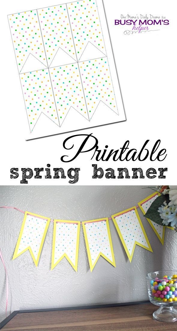 First Grade String a Spring Banner worksheet with flowers and seasonal pictures to color and decorate