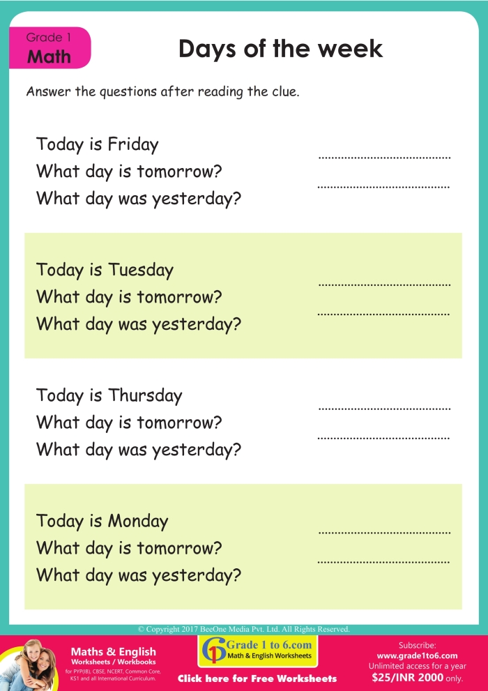 Spring into Spelling: Engaging Days of the Week worksheet for kids Vibrant worksheet designed for children to learn the days of the week in a fun way