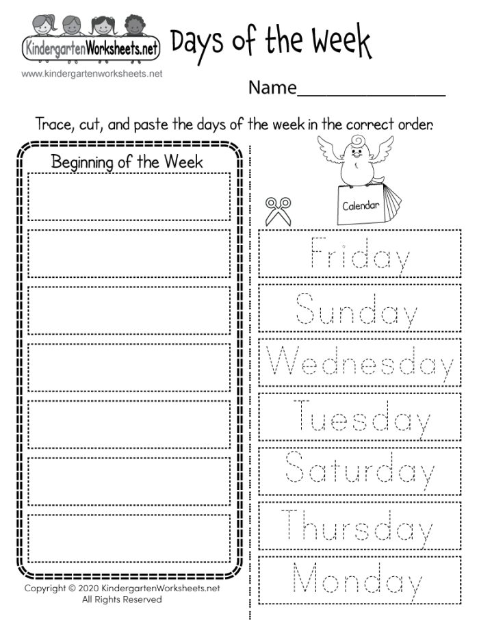 Engaging Spring into Spelling Days of the Week worksheet for learning Vibrant educational worksheet focusing on the days of the week for kids