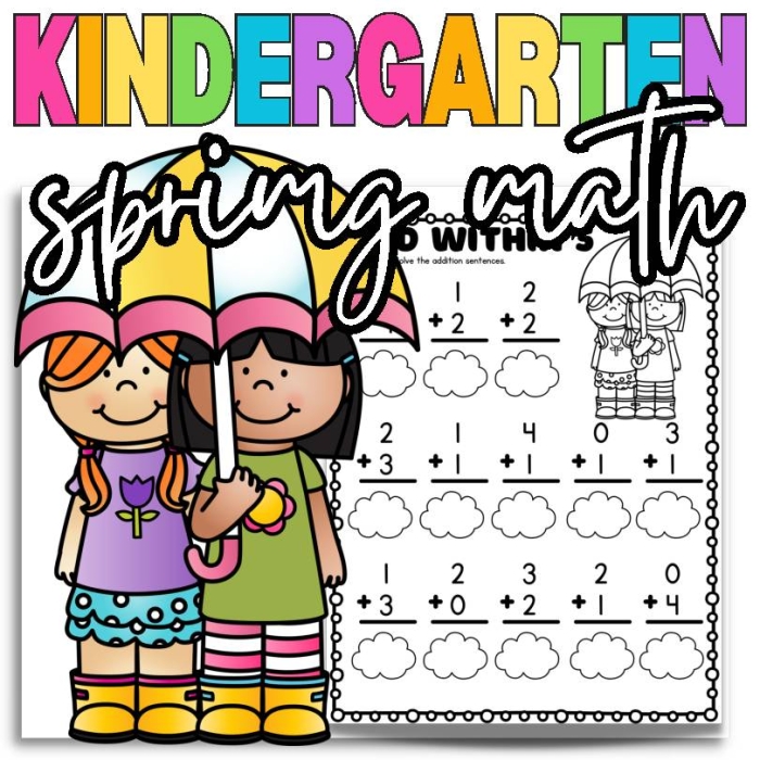 Colorful worksheet featuring fruit and vegetable themed subtraction problems for kindergarten students. Spring Kindergarten Math Assessment Subtraction within 20 worksheet for young learners.