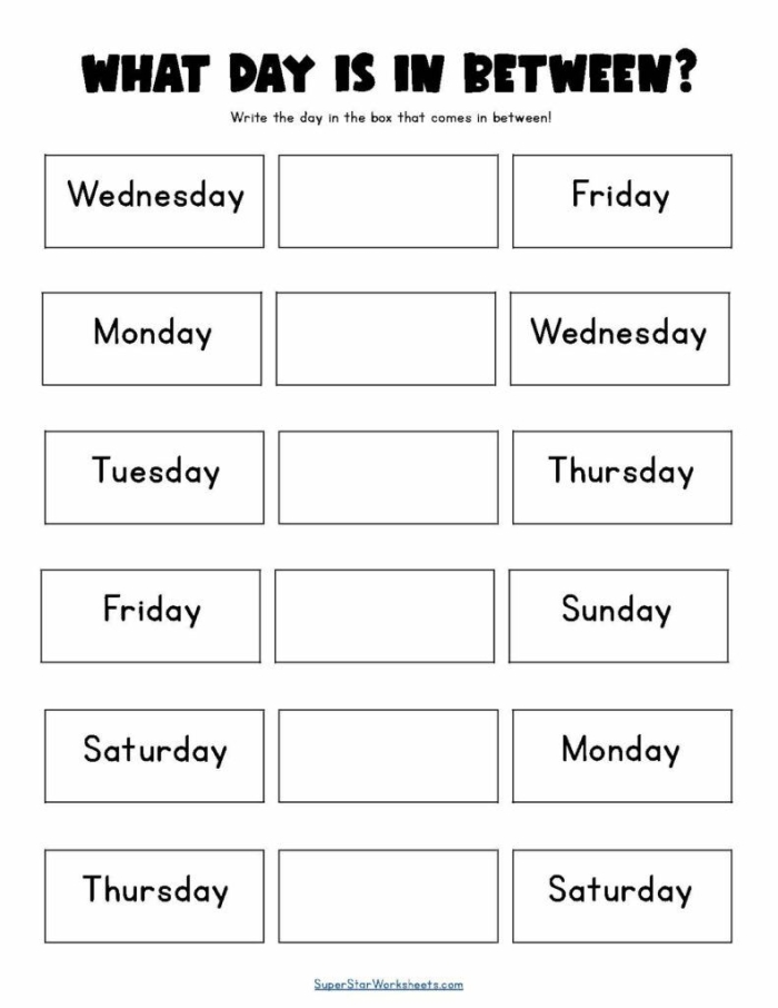 Spring into Spelling: Engaging Days of the Week Worksheet for Kids Vibrant worksheet designed to assist children in learning the days of the week