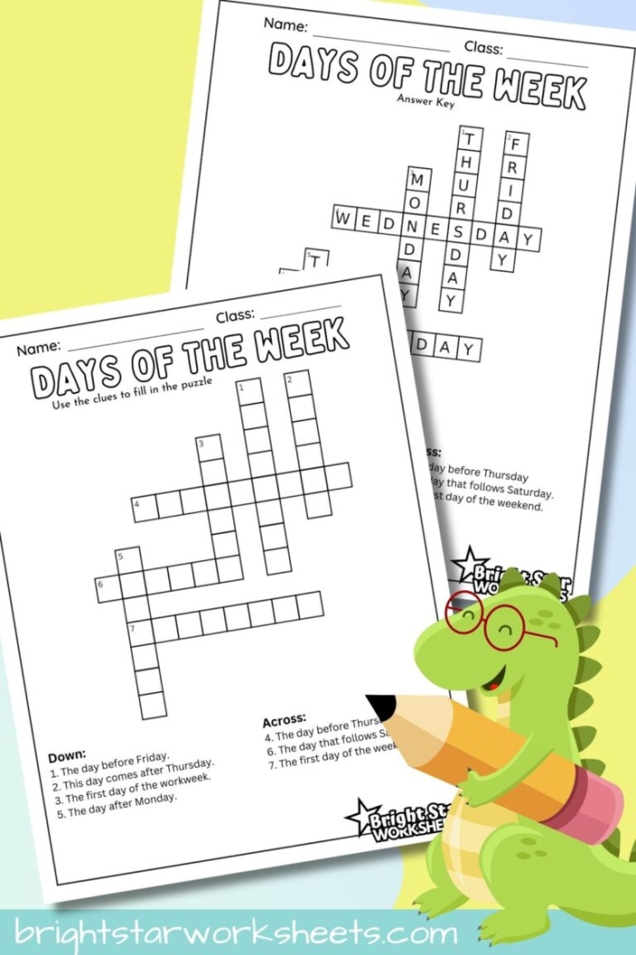Engaging Spring into Spelling: Days of the Week worksheet for young learners Colorful worksheet for teaching children the days of the week during springtime