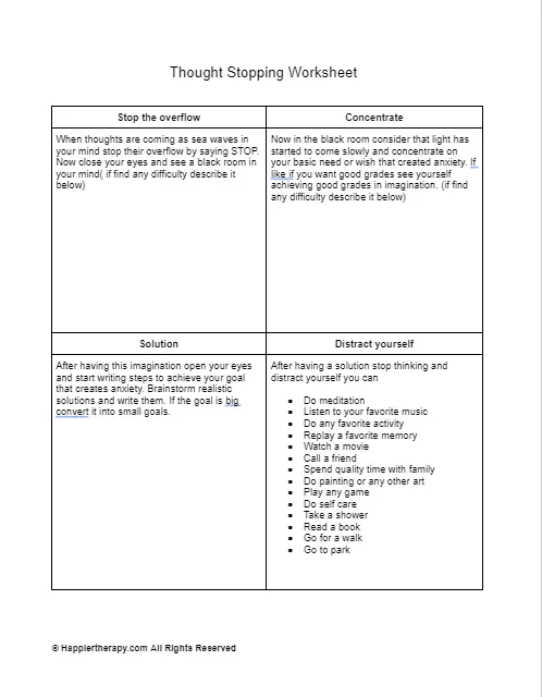 Teaching Others to STOP Mindfulness Method Worksheet Activity for Elementary Students Fourth grade students learning the STOP mindfulness technique with a worksheet guide for teaching others