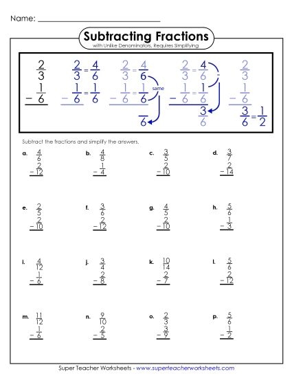 Subtract Six worksheet featuring animal picture problems for kindergarten students
