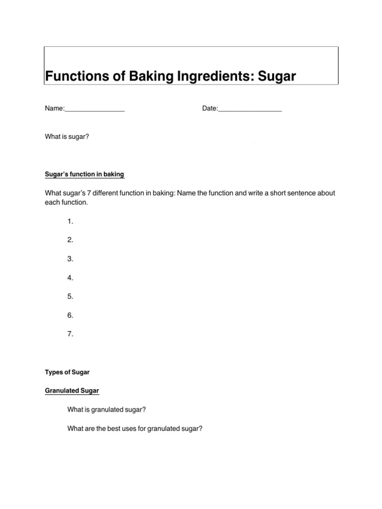 Sugar and Spice worksheet designed for third graders to enhance their reading comprehension skills