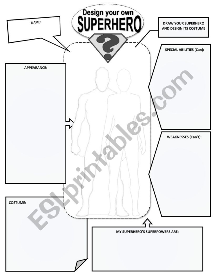 Super Hero Supporting Details worksheet for young writers number 24 Second grade worksheet featuring superheroes to practice supporting details