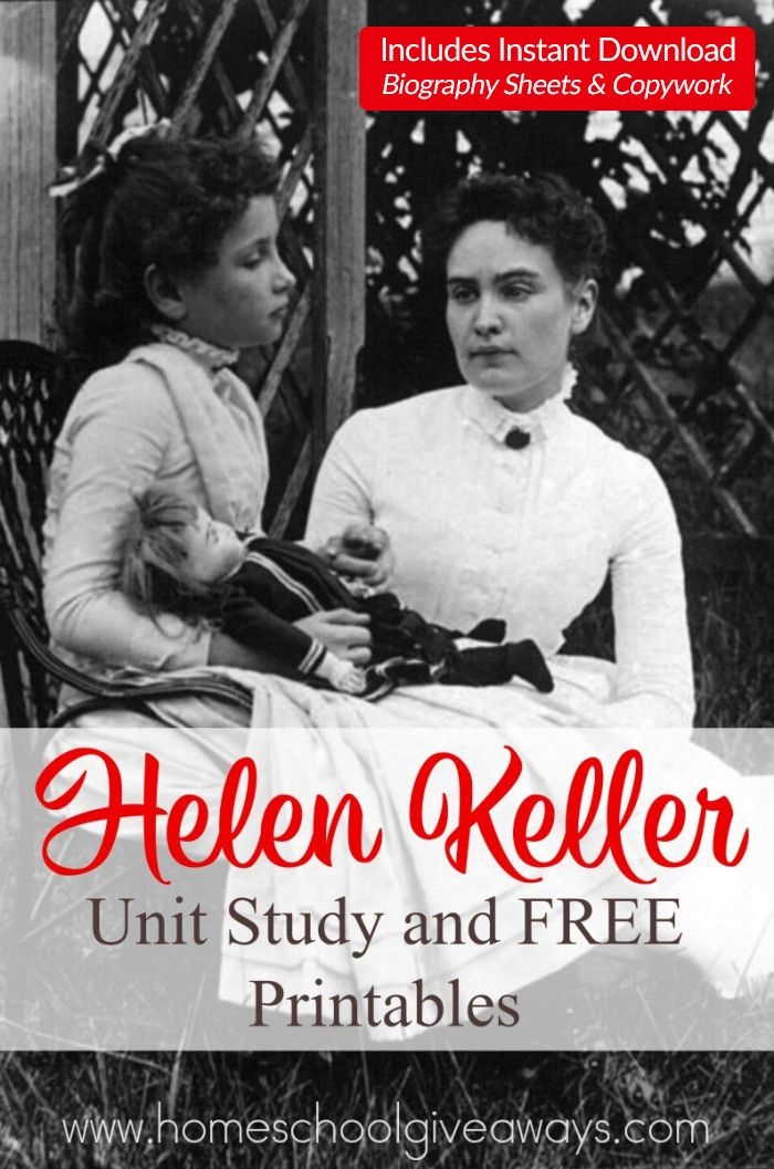 Third grade worksheet on identifying key supporting details in a Helen Keller reading passage