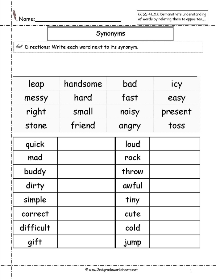 Engaging synonym matching exercise for third graders on Time and Money concepts, image 7 Third Grade Match the Synonyms Level 1 worksheet focused on Time and Money vocabulary