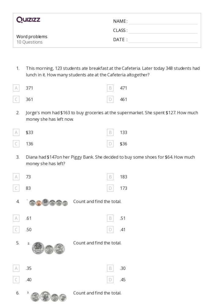 Telling Time Word Problems worksheet for first graders learning time concepts First Grade worksheet focused on solving telling time word problems