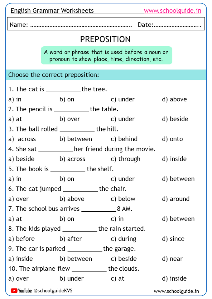 Third grade students completing an abbreviations worksheet with a word bank