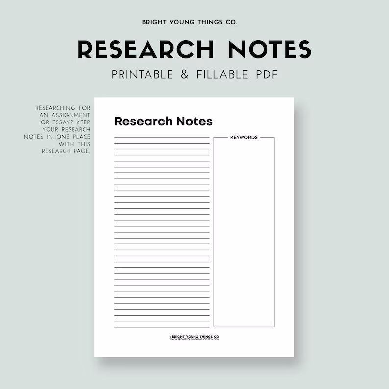 Third grade My Research Notes worksheet for addition practice