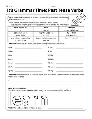 It's Grammar Time: Engaging adjectives activity for students in grade three Adjectives worksheet for third graders focusing on grammar skills in geometry