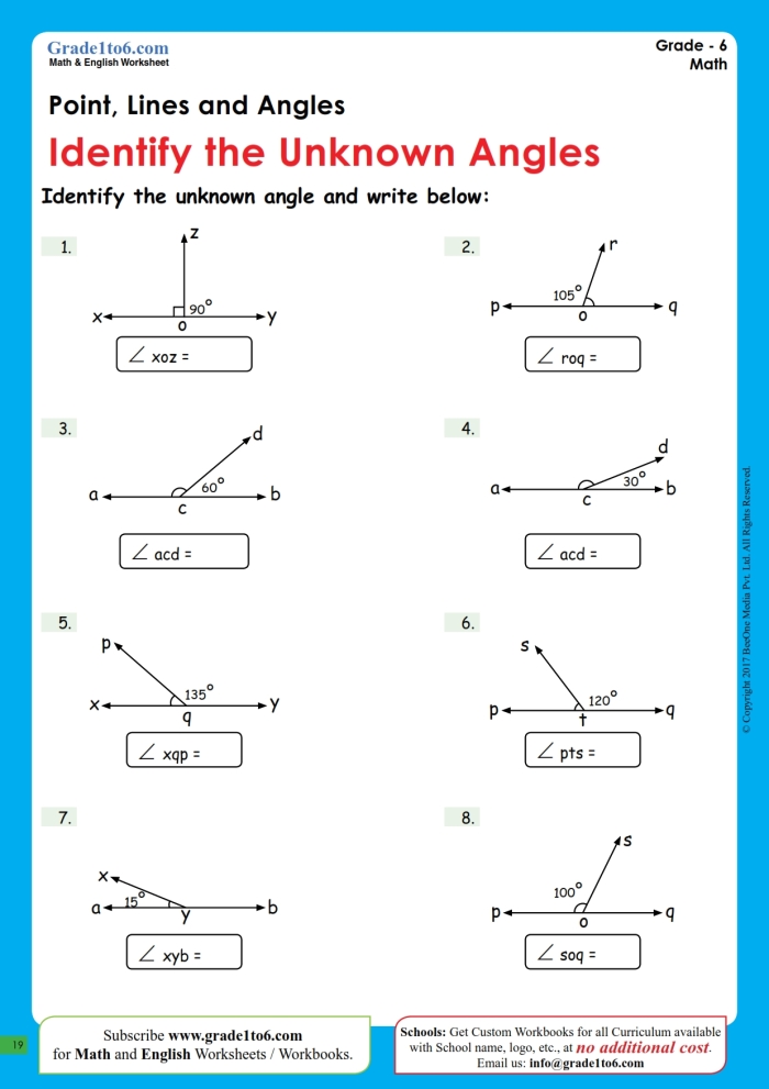 Measurement worksheet for Third Grade Worksheet for third graders focusing on identifying right, acute, and obtuse angles. Engaging geometry practice for young learners in the Measurement category.