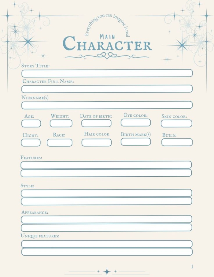 Illustration of a colorful worksheet focusing on characters from books for young learners Book Characters worksheet designed for third graders to analyze book characters in relation to fractions