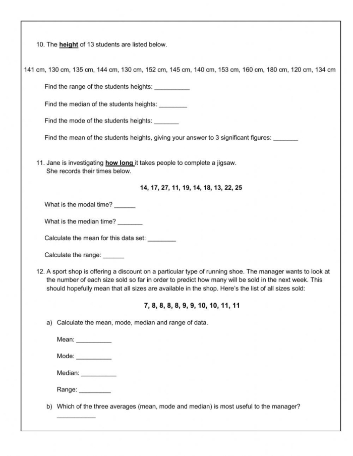 Worksheet image 13 for assessing student skills in data and graph concepts Third Grade Fractions Data Learning Check worksheet focusing on graphs and data interpretation
