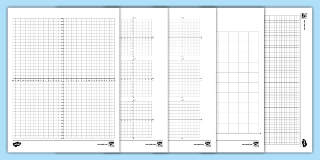 Printable Graph It! worksheet with a clean layout for graphing activities in physical science grade three Blank Graph It! worksheet showing a grid for plotting and organizing data in third grade physical science