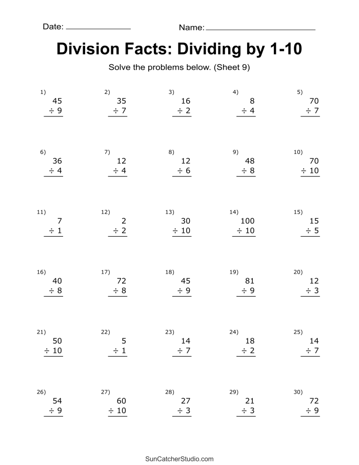Colorful Division: Factor Fun worksheet showcasing multiplication strategies for third graders