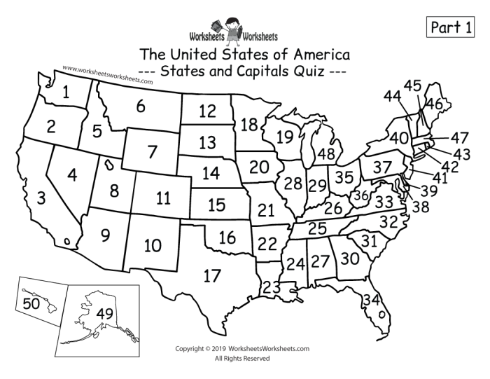 Interactive geography activity for learning East Coast states in the U.S. Worksheet for identifying East Coast states for third graders