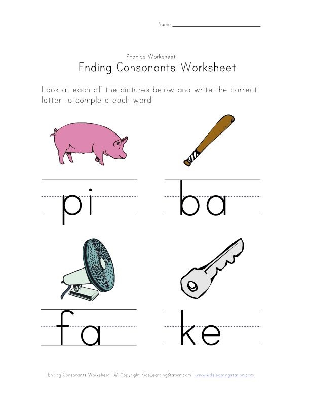 Third grade worksheet practicing final consonant endings with ed and ing