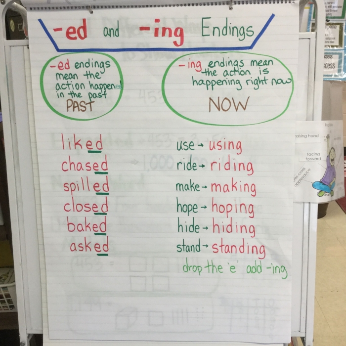 Practice worksheet for dropping the final e before adding endings in grade 3 reading Third grade worksheet on final e inflected ending rules with practice exercises