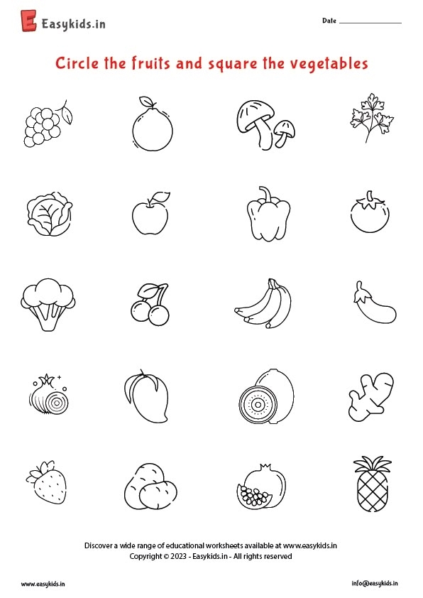 Spelling practice worksheet with garden-themed fruits and vegetables for third graders, image 20 Third grade spelling worksheet featuring fruits and vegetables for division practice