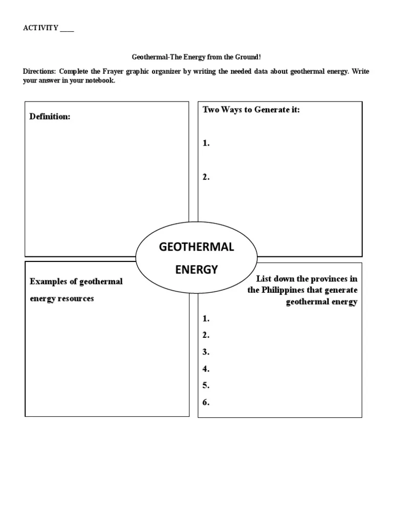 Third grade Chinese worksheet exploring the basics of geothermal energy and its uses