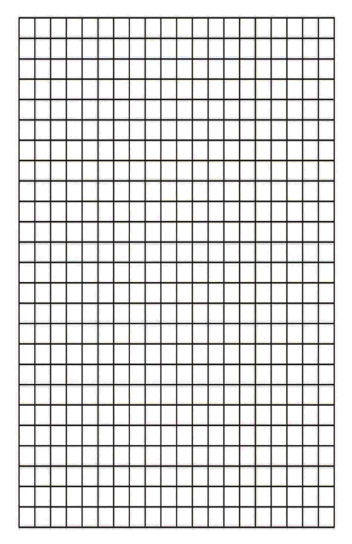 Printable third grade physical science graph paper sheet for charts and graphs 16 Blank Graph It! worksheet showing grid lines for plotting and data organization