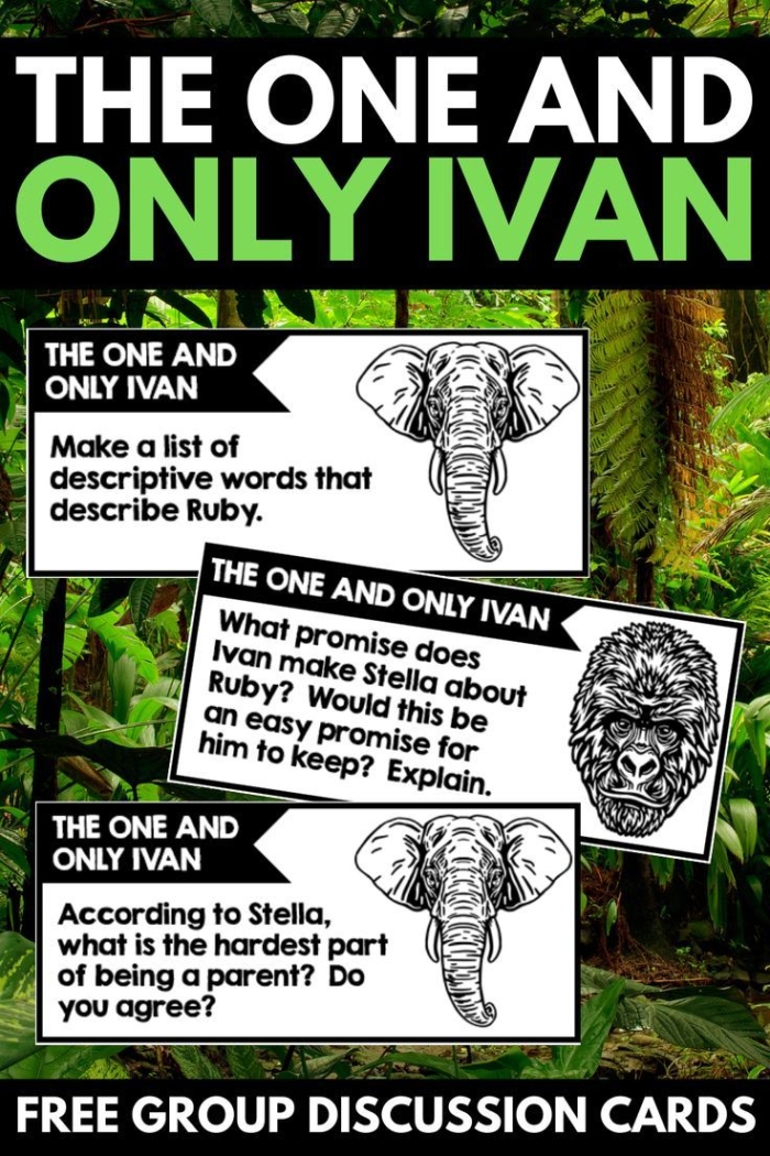 Third grade worksheet for The One and Only Ivan focusing on designing a zoo and figurative language