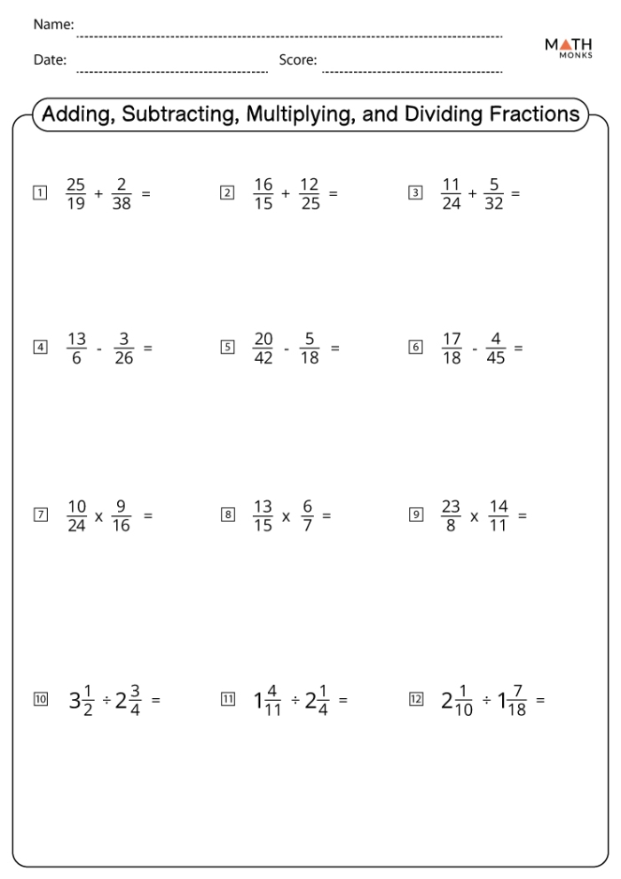 Math worksheet featuring fun addition and subtraction riddles for third graders