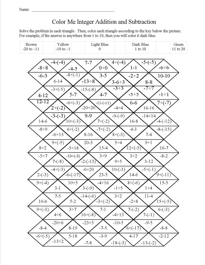 Math Riddles worksheet for third graders focusing on addition and subtraction skills