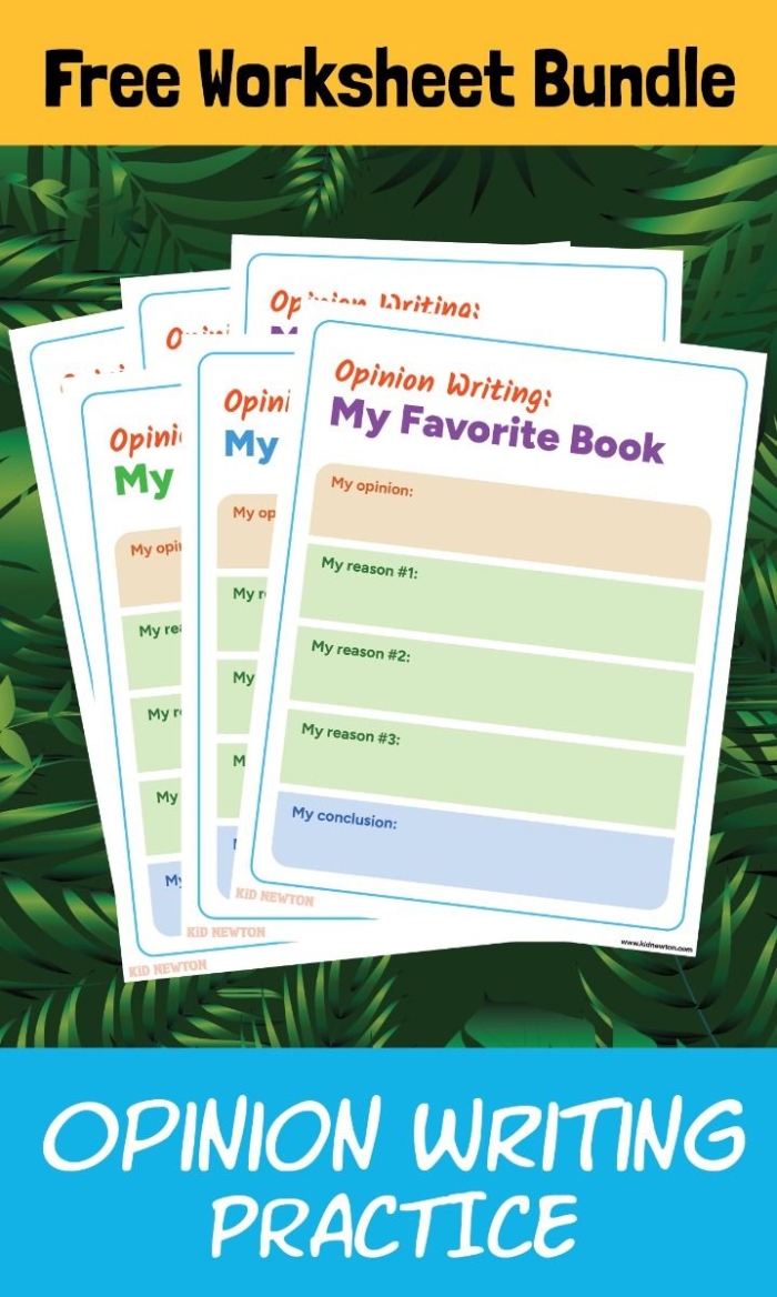 Third grade Opinion Writing Check-In worksheet for evaluating student responses