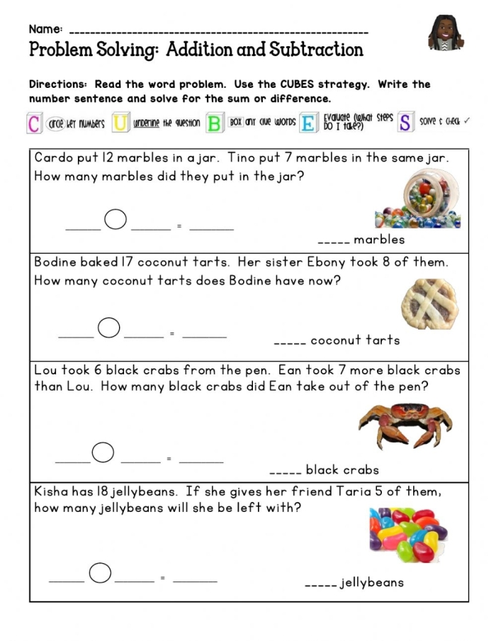Explain the Problem worksheet for third grade reading comprehension practice Third grade worksheet focused on explaining the problem in a story using past tense verbs