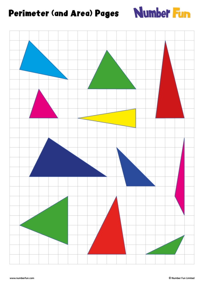 Let's Go Around! Exploring Perimeter activity for geometry practice Worksheet for calculating the perimeter of various shapes for third graders