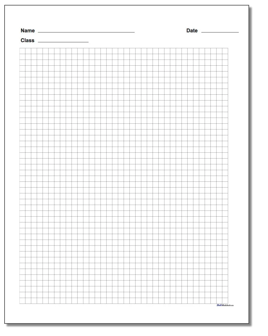 Printable Graph It! Blank Graph Paper for plotting and data sorting in physical science grade 3 Blank Graph It! worksheet with grid lines for third grade physical science activities