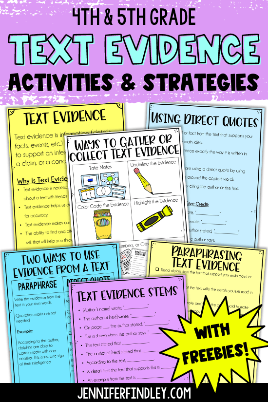 Third grade students completing a worksheet on making predictions using text evidence and sentence frames