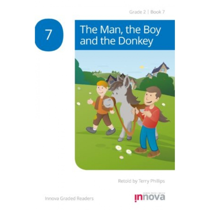 Printable activity inspired by Aesop's Fable to enhance literacy skills in young learners Third grade worksheet featuring "The Man, the Boy, and the Donkey" for practicing reading and fractions