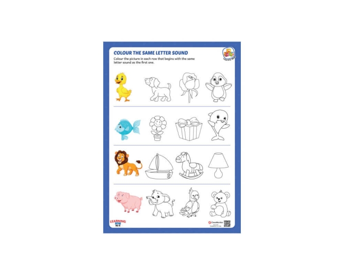 Worksheet featuring "Same Sound, Different Spelling" activity for third graders
