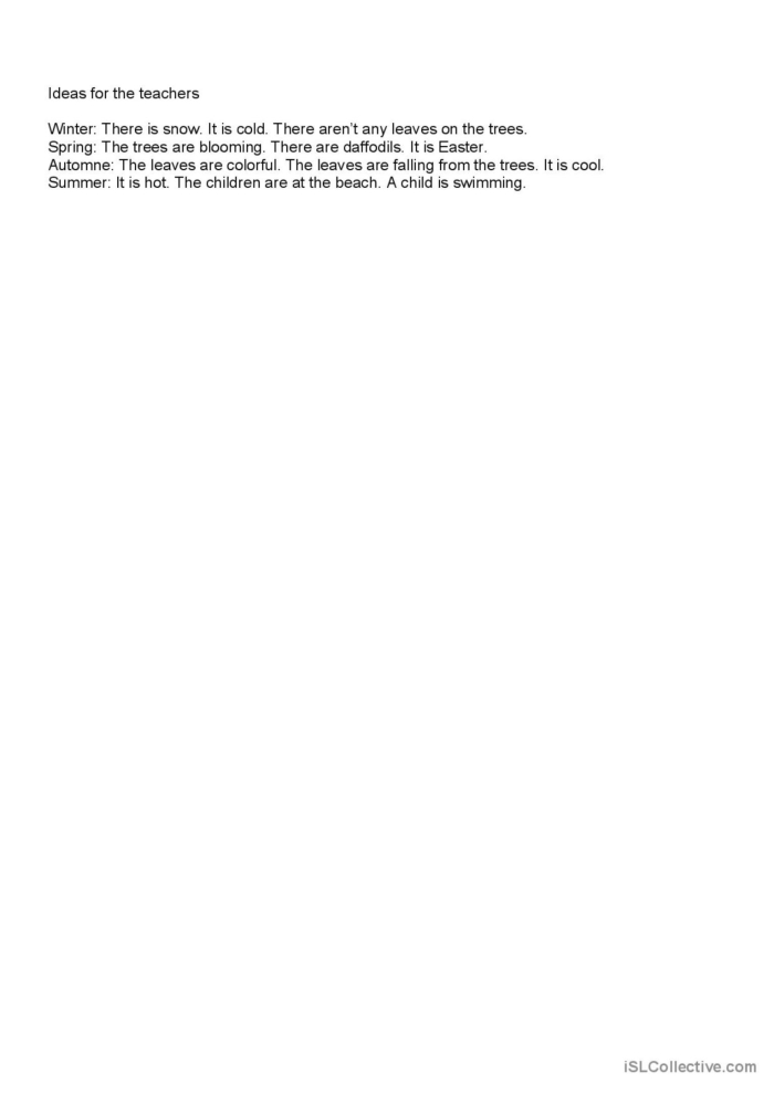 Third grade Seasons Writing Prompt worksheet featuring animals for each season with space for drawing and writing