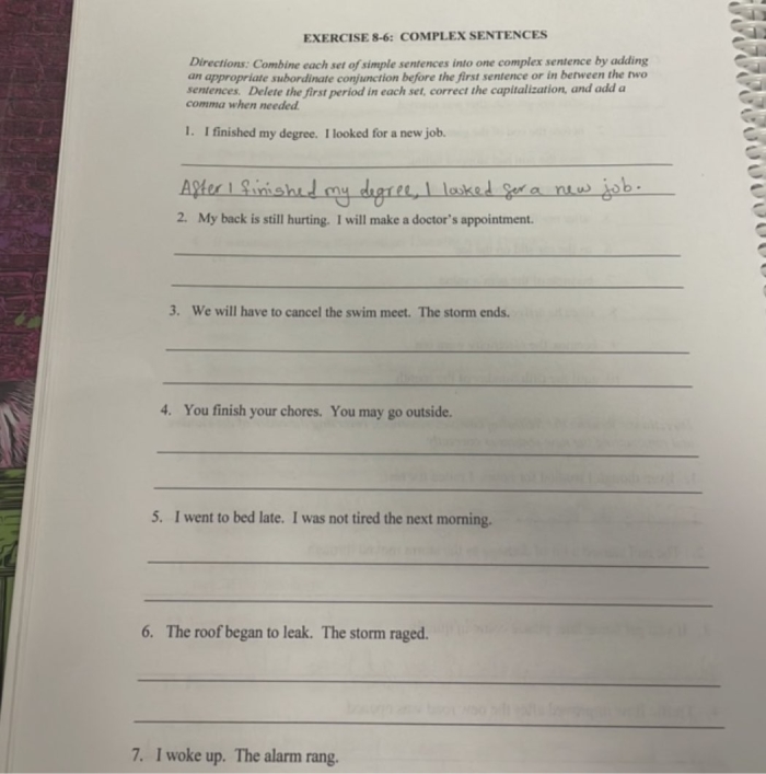 Worksheet image featuring a fun exercise to help Sarah enhance her writing by reducing repetition Sentence combining practice worksheet for third graders focusing on improving writing skills