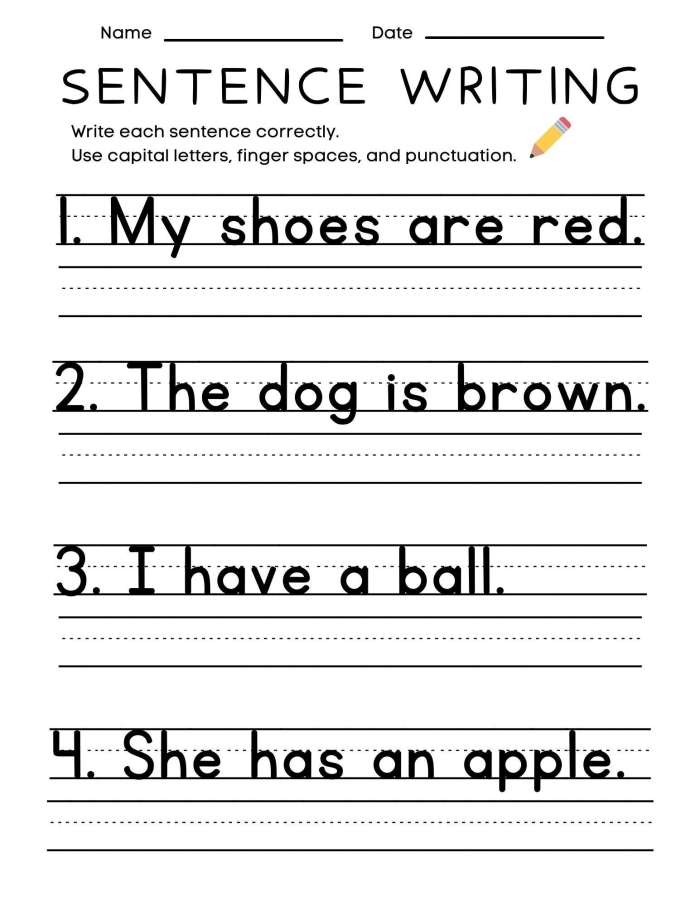 Sentence Prompts worksheet designed for third graders to inspire creative storytelling. Engaging sentence starters to boost confidence in young writers.