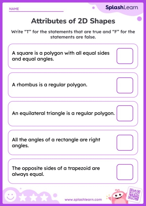 Glossary resource 16 for naming shapes and their attributes EL support lesson A glossary page showing geometric shape definitions and visual examples for third grade students learning to identify and name shapes and their properties