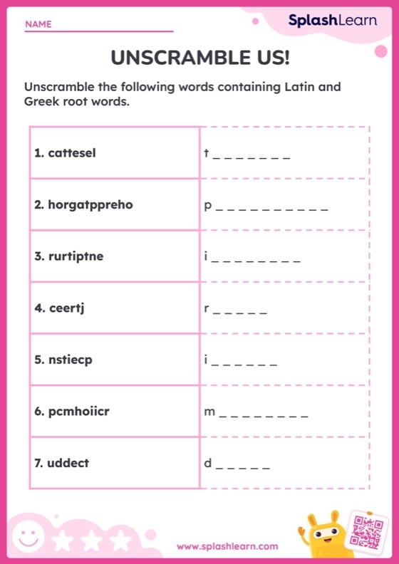 Worksheet for unscrambling spelling words in third grade, image 5 Third Grade spelling worksheet with scrambled words to reorder