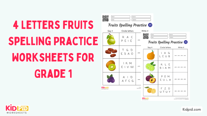 Spelling Practice worksheet with garden-themed fruits and veggies for third graders, image 18 Third grade spelling worksheet featuring fruits and vegetables for division practice