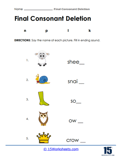 Third grade worksheet focused on correct spelling of words ending with ed or ing after a final consonant