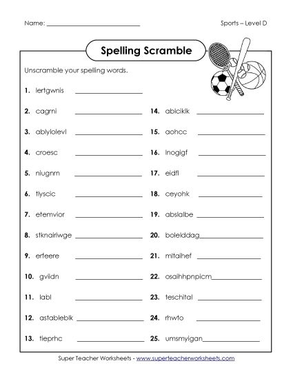 Challenge your spelling skills with this letter unscramble activity for third graders, worksheet number 8 Third grade students arranging letters in the correct sequence on an unscramble spelling words worksheet
